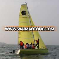 6.5m 21' Fiberglass Dibley Sailboat HangTong Factory-Direct