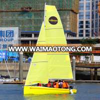 6.5m 21' Fiberglass Dibley Sailboat HangTong Factory-Direct